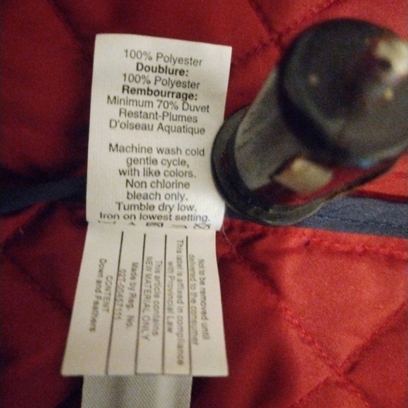 NWOT J CREW Quilted Tack Barn Corduroy Trim Down Field Jacket Sz XS - Picture 9 of 12